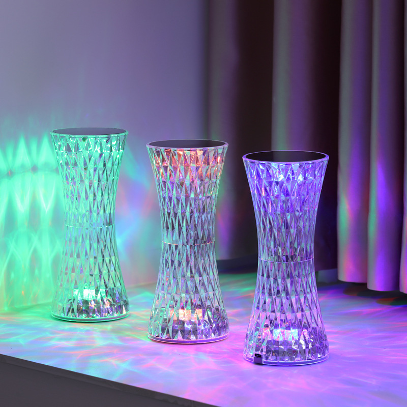 Decor Lighting Table Lamps - Lampu Meja Kristal Natal Dekorasi Akrilik