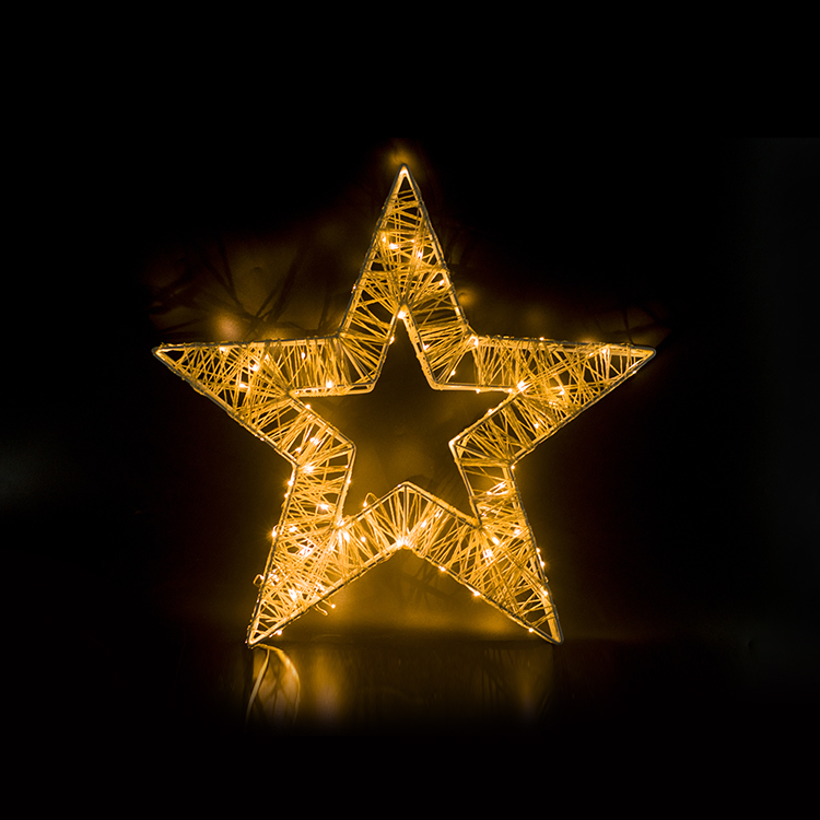 Lighting Christmas Decor - Lampu Gantung Natal LED Bentuk Bintang