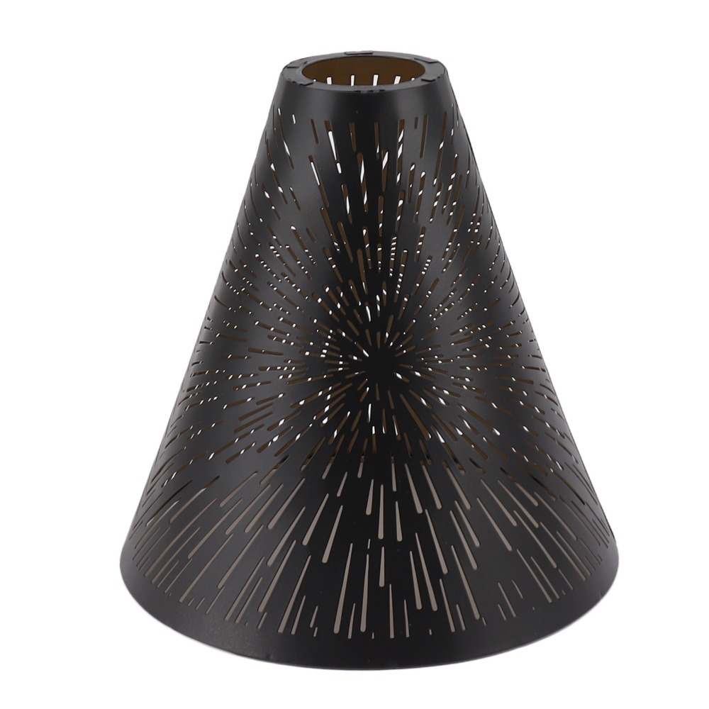Geometric Lamp Shade - Kap Lampu Besi Modern Pola Geometris