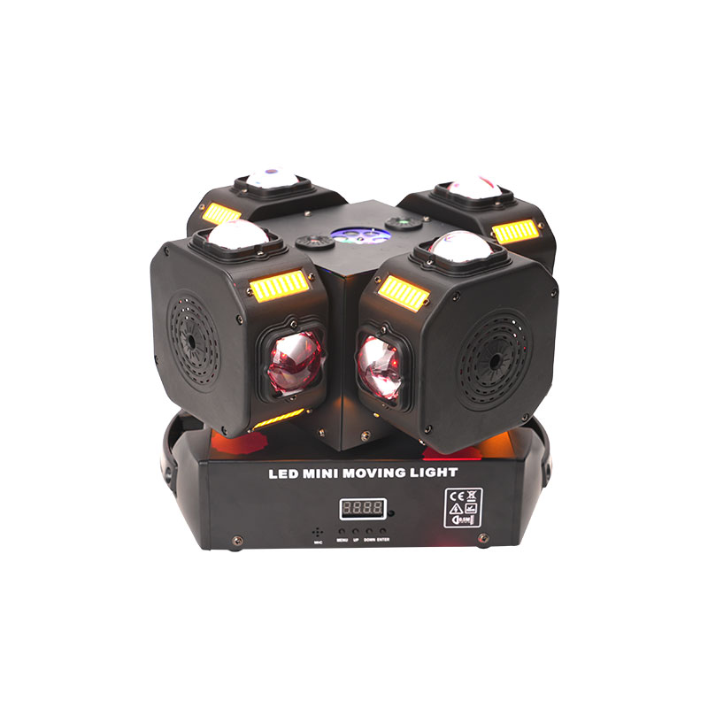 Gecko Lighting & Decor - Lampu Moving Head Gecko Pola Empat