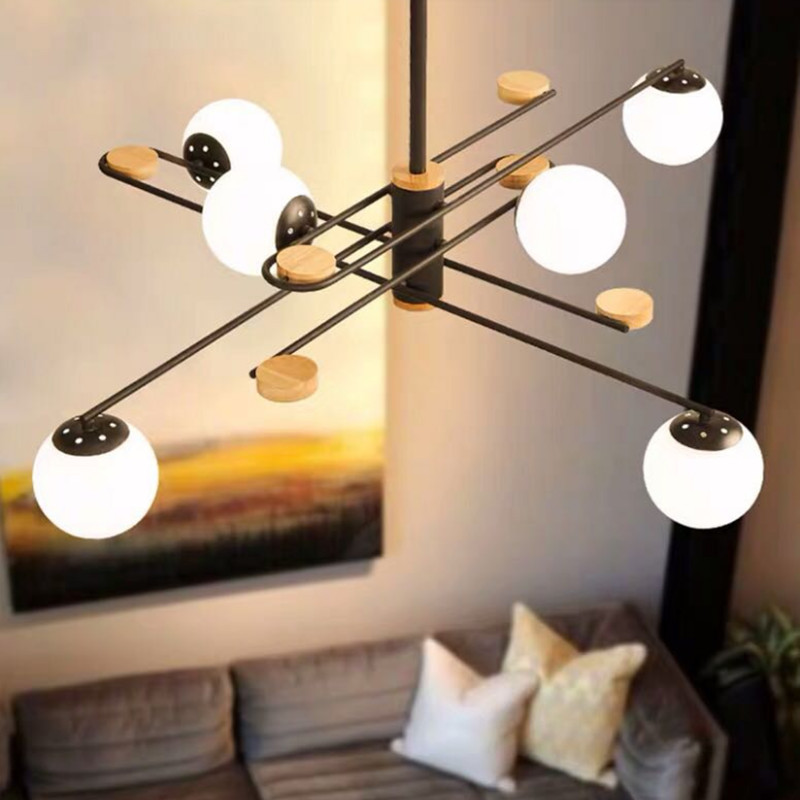 Geometric Lamp Shade - Lampu gantung geometris, lampu kacang ajaib