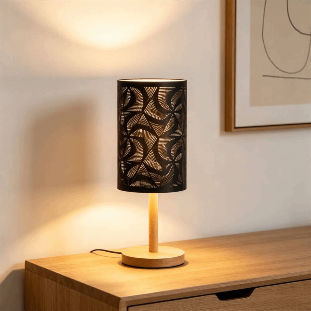 Geometric Lamp Shade - Kap Lampu Besi Sederhana Pola Geometris