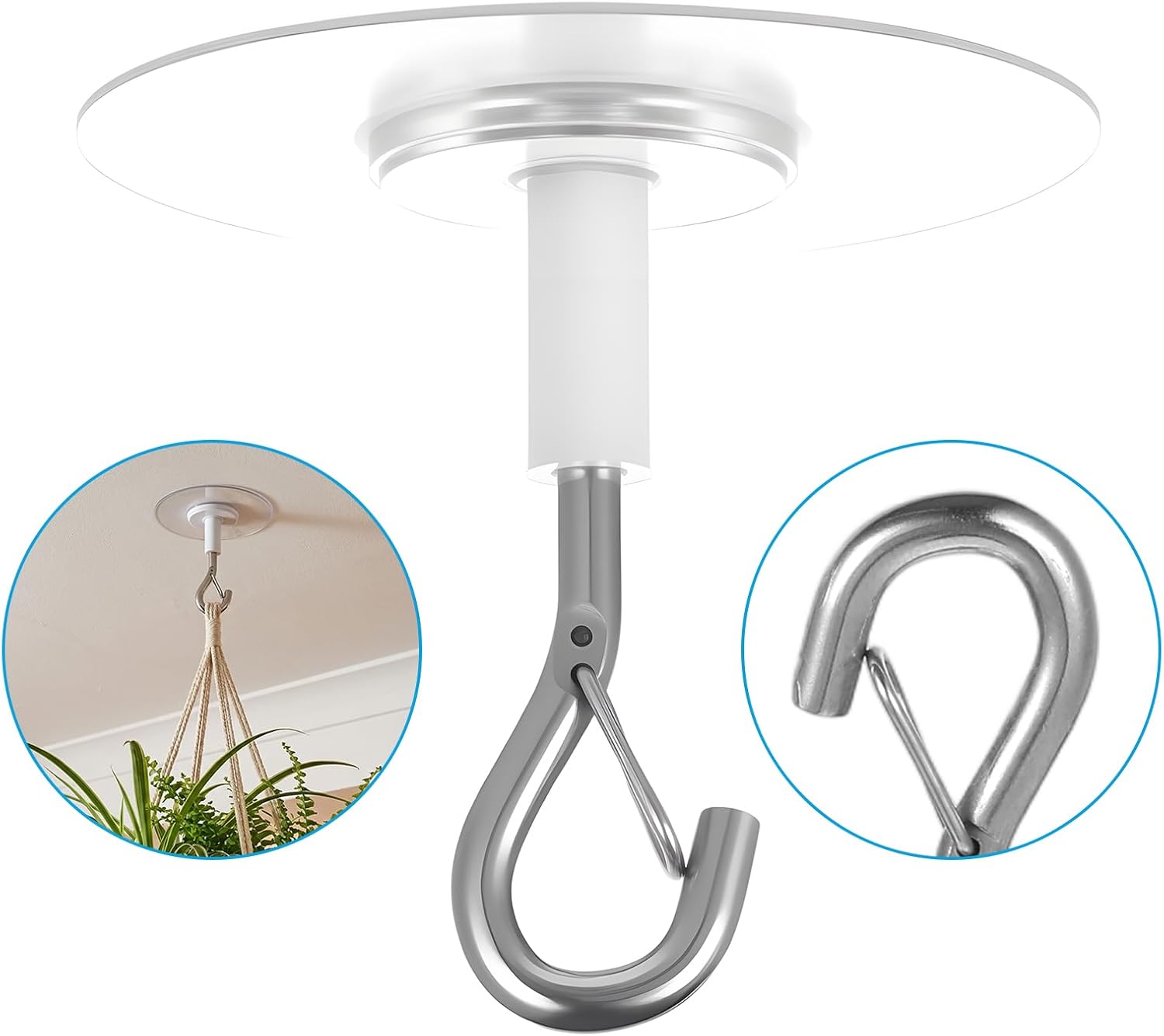 Decor Lighting Ceiling Fans - 5 Buah Pengait Langit-langit Perekat Kuat