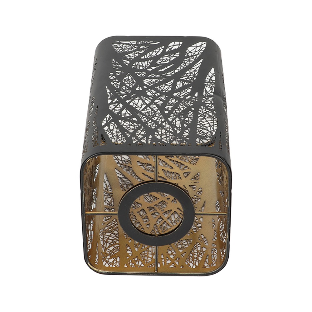 Geometric Lamp Shade - Kap Lampu Besi Modern Pola Geometris