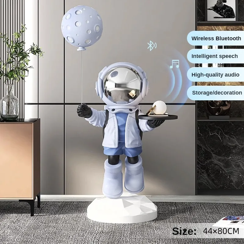 Decor Lighting Floor Lamps - Ornamen Astronot Berdiri 80CM, Lampu Hias