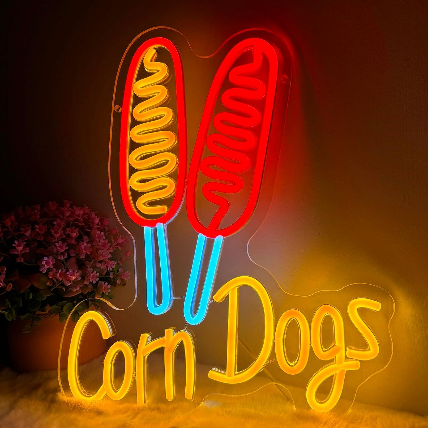 Lighting Decoration For Wedding - Lampu Neon LED Corn Dog USB