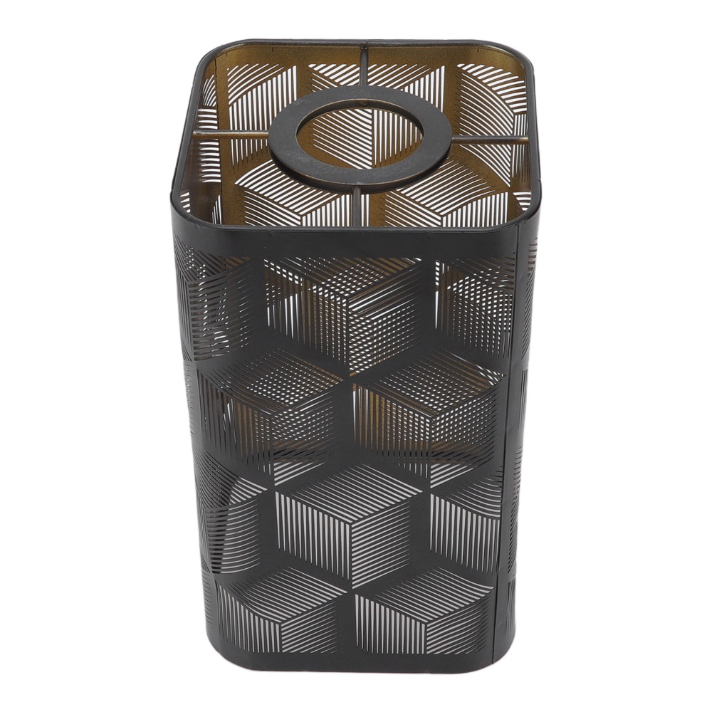 Geometric Lamp Shade - Kap Lampu Besi Modern Pola Geometris