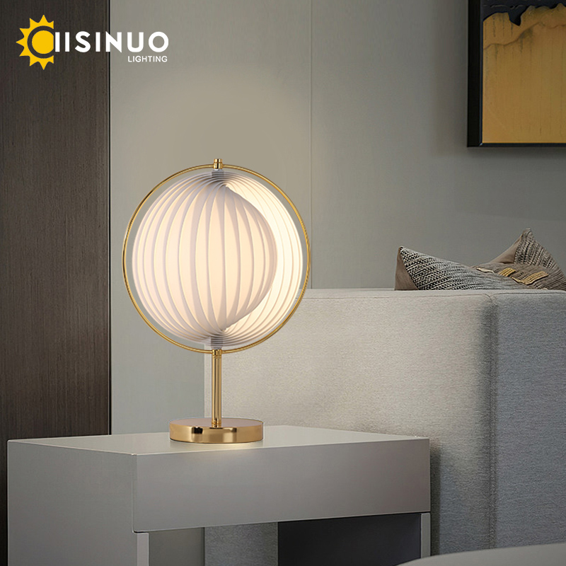 Decor Lighting Floor Lamps - Lampu Lantai Berbentuk Bulan Lampu Samping