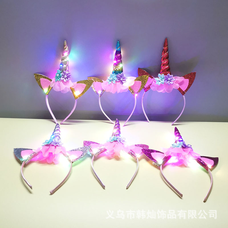 Bando Unicorn Lucu Halloween B - Unique Lighting Decor ulasan dan harga