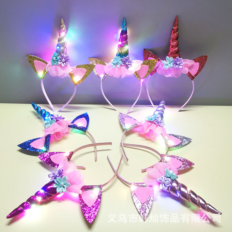 Bando Unicorn Lucu Halloween B - Unique Lighting Decor ulasan dan harga