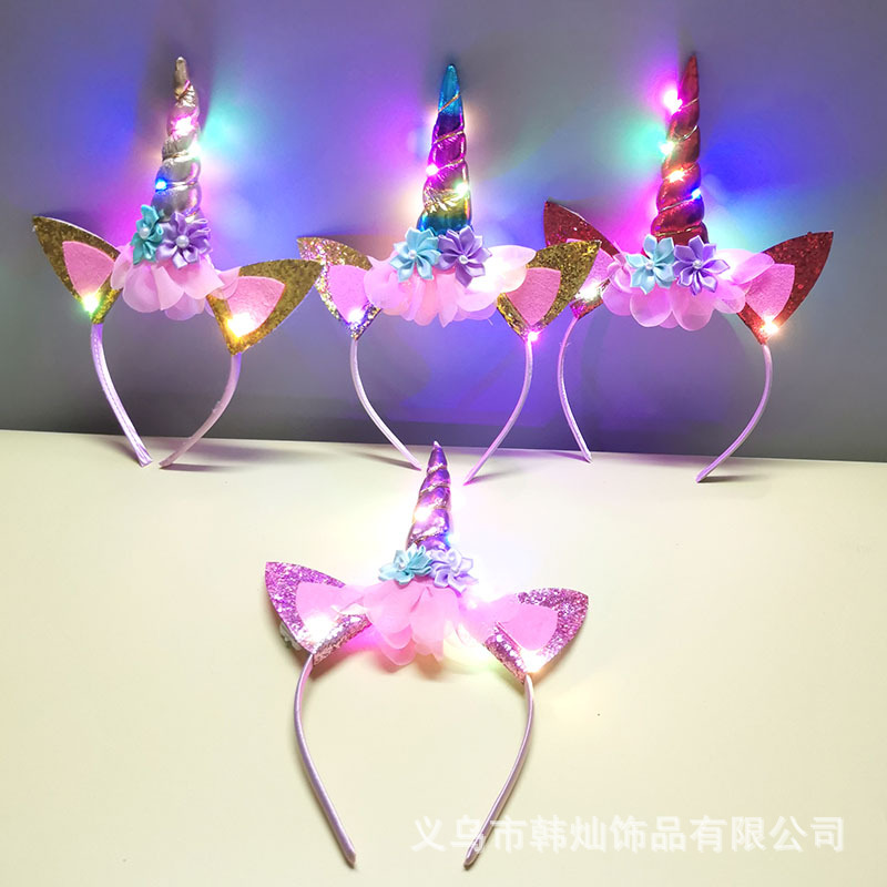 Bando Unicorn Lucu Halloween B - Unique Lighting Decor ulasan dan harga