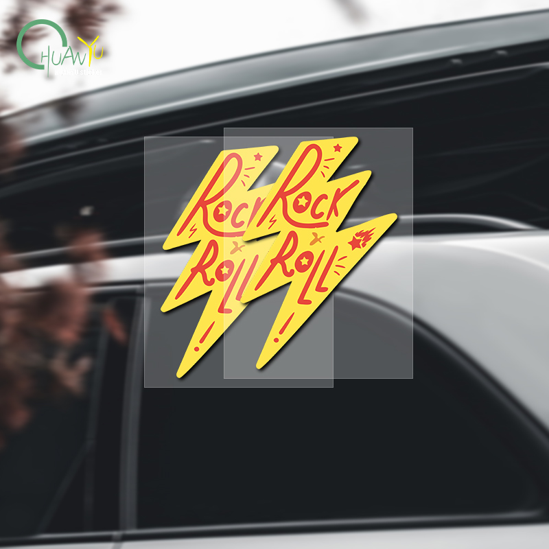 Stiker Mobil Rock Lightning Si - Unique Lighting Decor ulasan dan harga