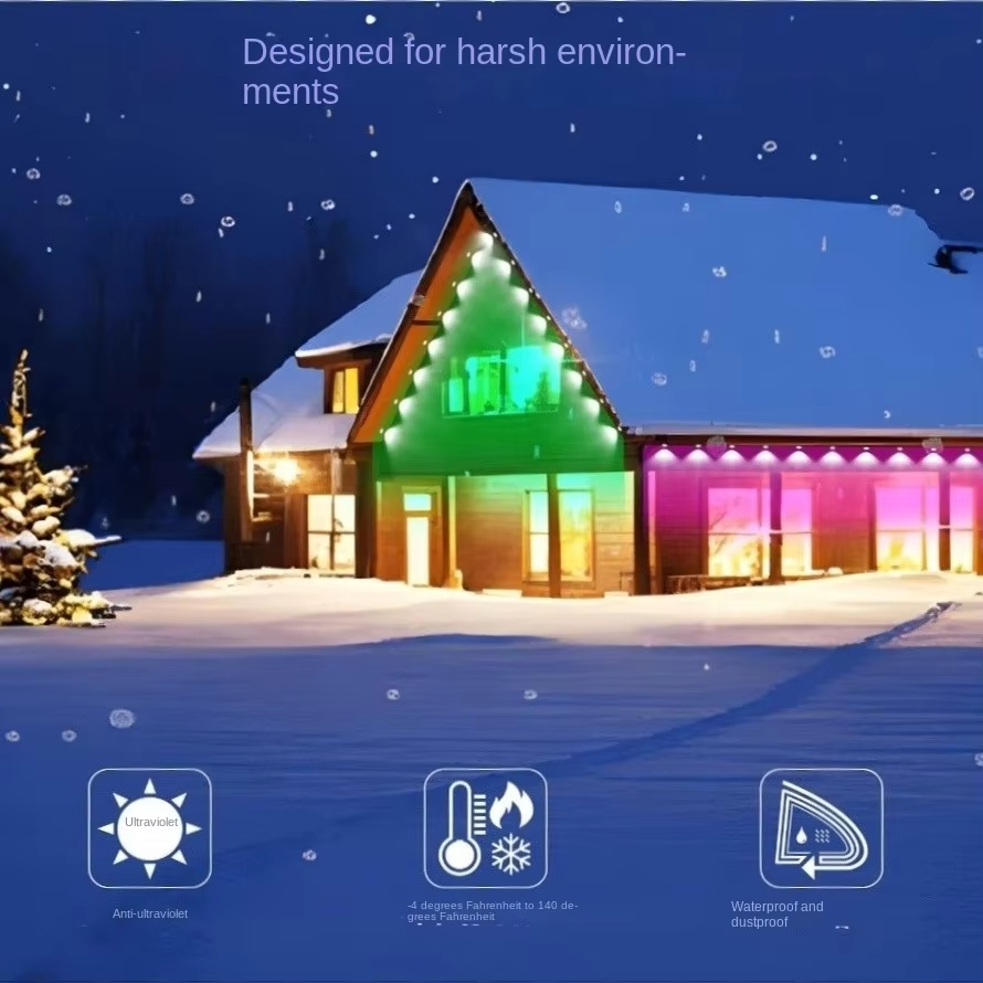Lampu Gantung Natal LED Lampu  - Lighting Christmas Decor ulasan dan harga