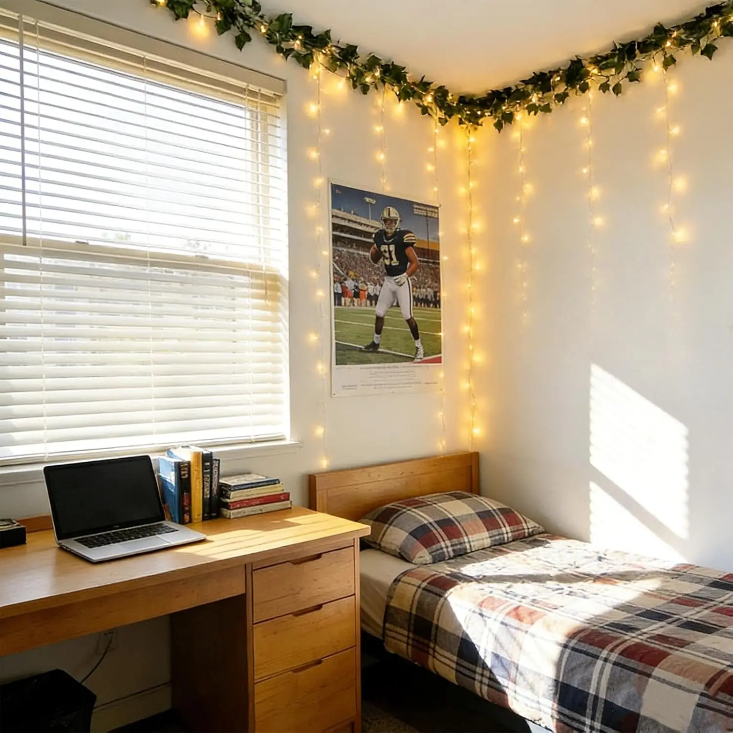 12 Buah Lampu Hias Tanaman Ram - Fairy Light Curtain ulasan dan harga