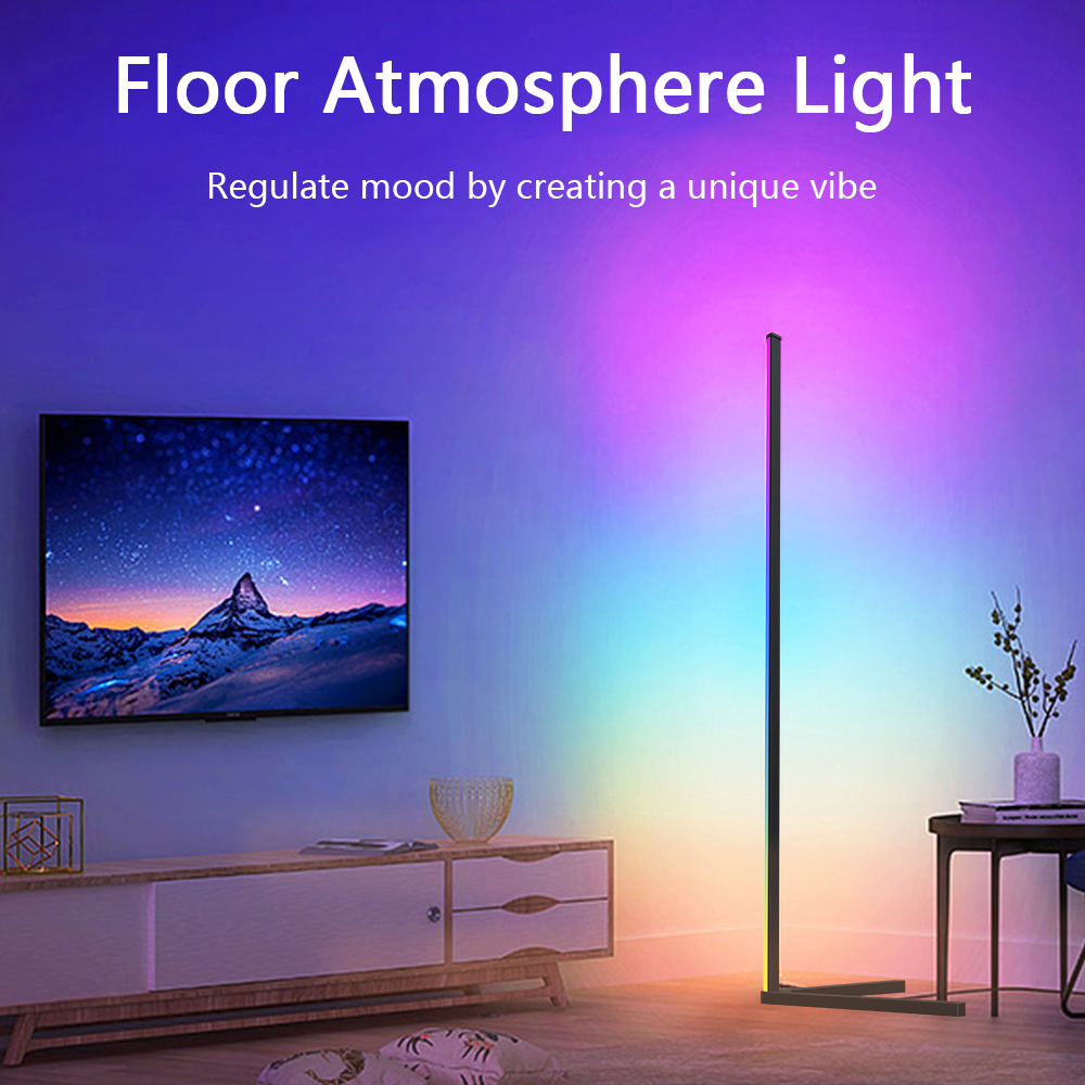 RGB LED Lampu Lantai Dalam Rua - Decor Lighting Floor Lamps ulasan dan harga