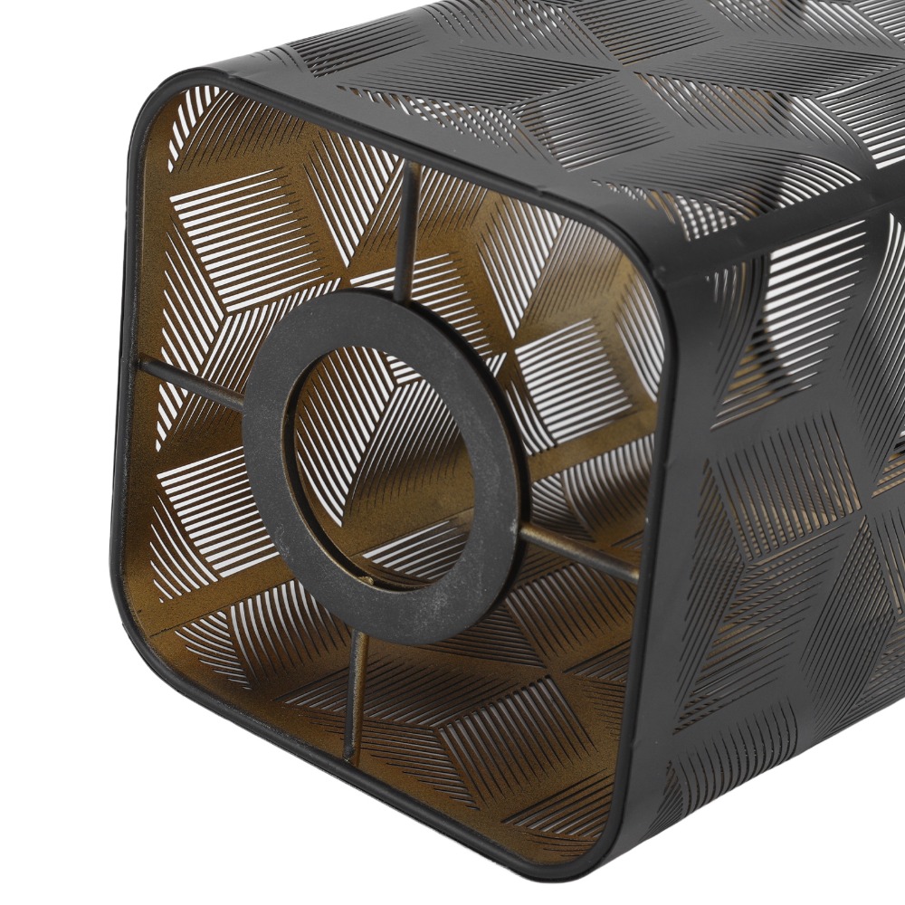 Kap Lampu Besi Modern Pola Geo - Geometric Lamp Shade ulasan dan harga