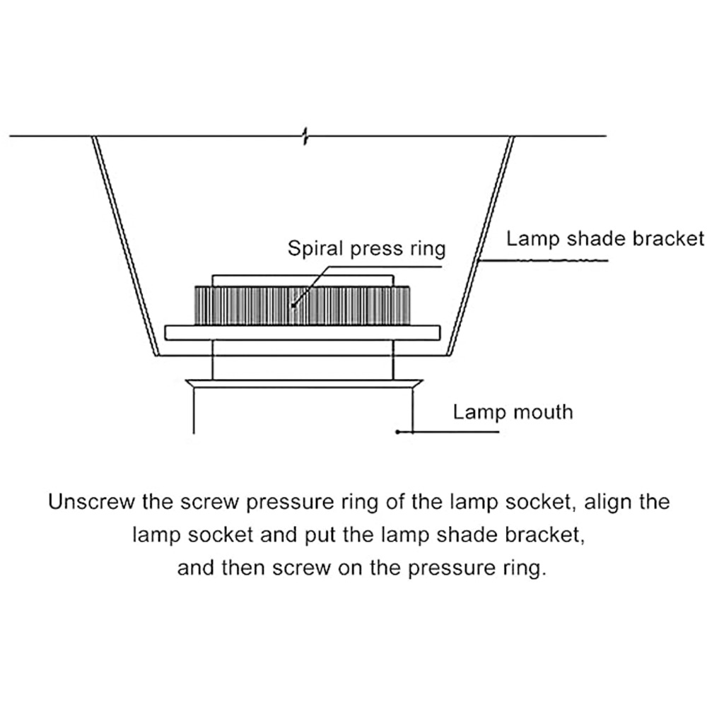 Kap Lampu Besi Modern Pola Geo - Geometric Lamp Shade ulasan dan harga