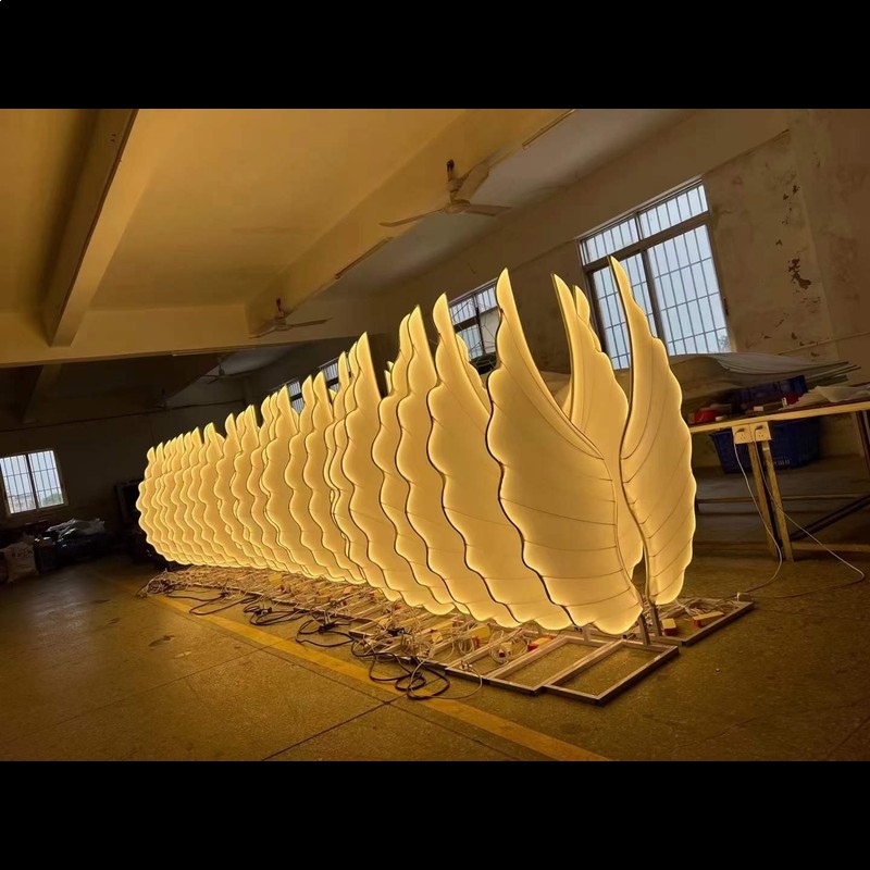 Sayap Malaikat Bercahaya Lampu - Lighting Decoration For Wedding ulasan dan harga