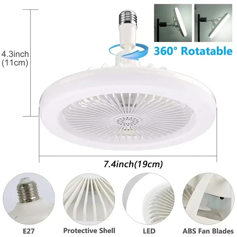Lampu Kipas langit-langit 2 In - Decor Lighting Ceiling Fans ulasan dan harga