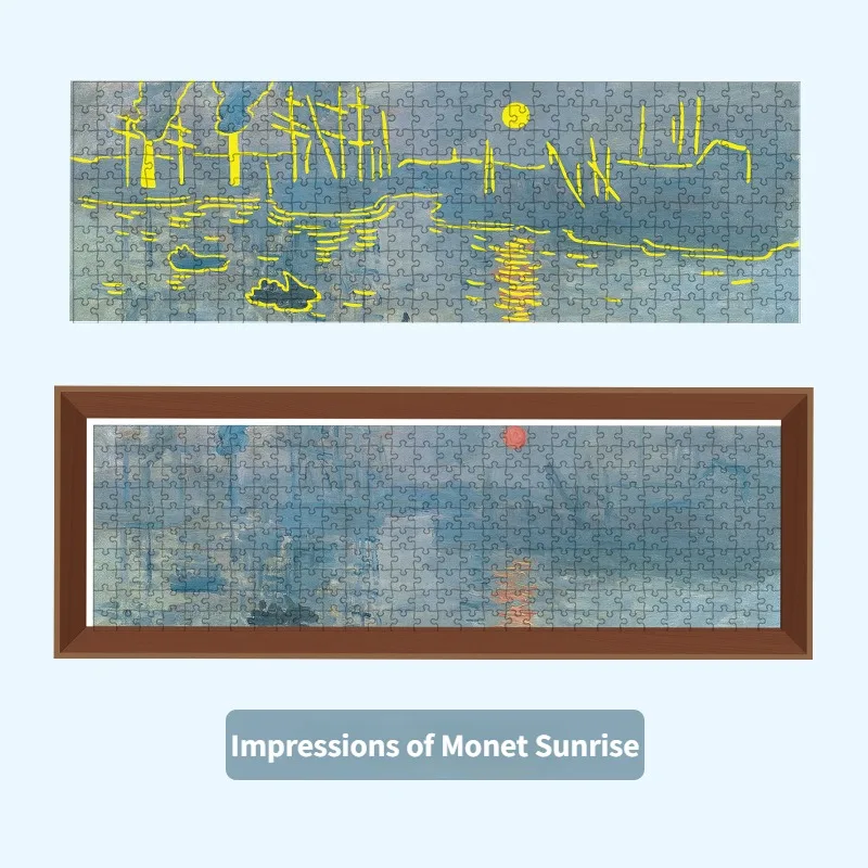 Artis Terkenal Monet Sunrise I - Lighting Decor Sunrise Photos ulasan dan harga