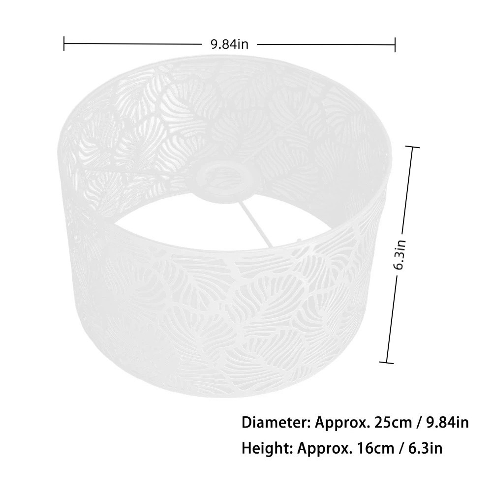 Kap Lampu Besi Modern Pola Geo - Geometric Lamp Shade ulasan dan harga