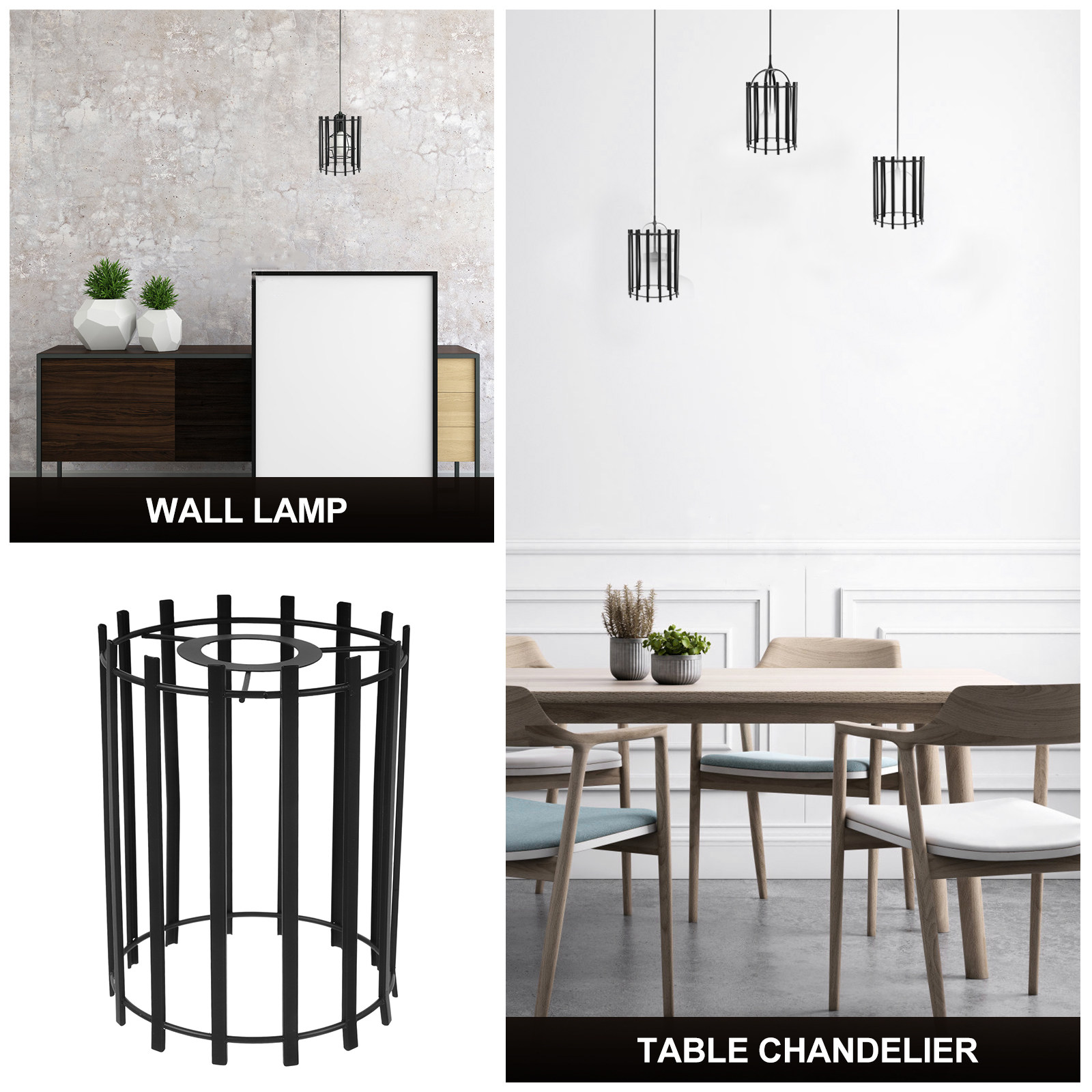 Kap Lampu Gantung Geometris Be - Geometric Lamp Shade ulasan dan harga