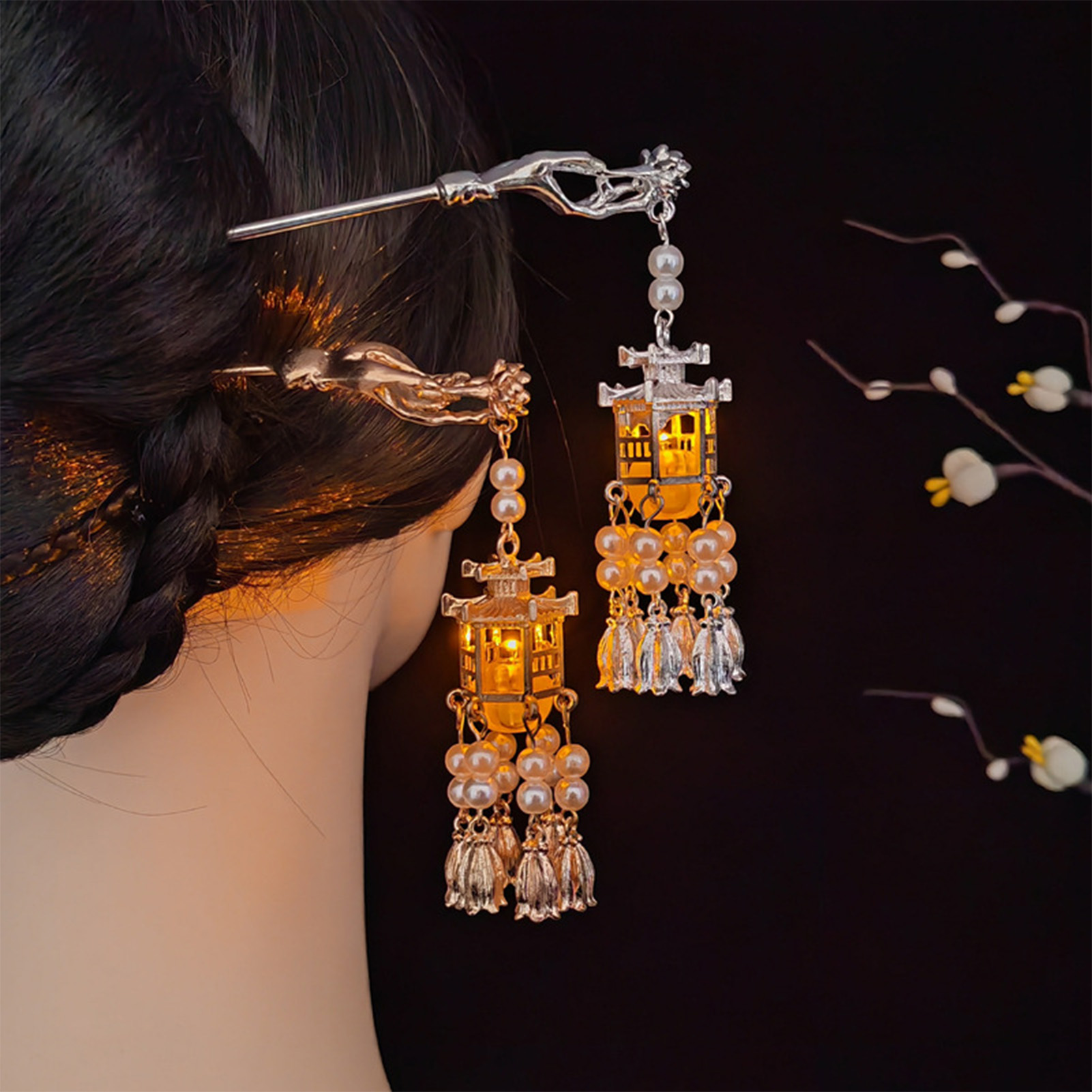 Garpu Stik Rambut Gaya Cina Re - Lighting Christmas Decor ulasan dan harga