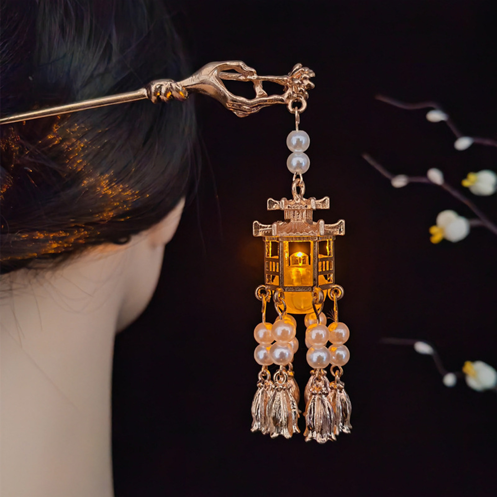 Garpu Stik Rambut Gaya Cina Re - Lighting Christmas Decor ulasan dan harga