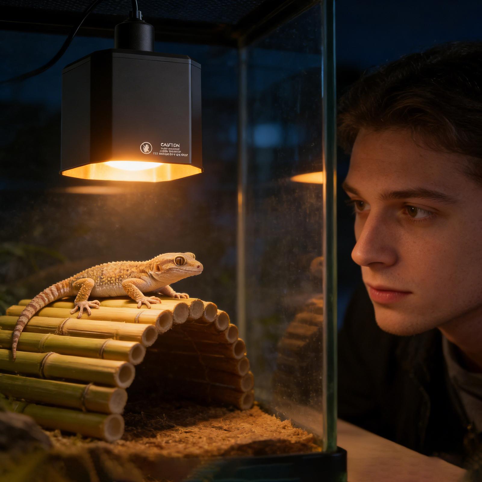 Lampu Pemanas Reptil, Pencahay - Gecko Lighting & Decor ulasan dan harga