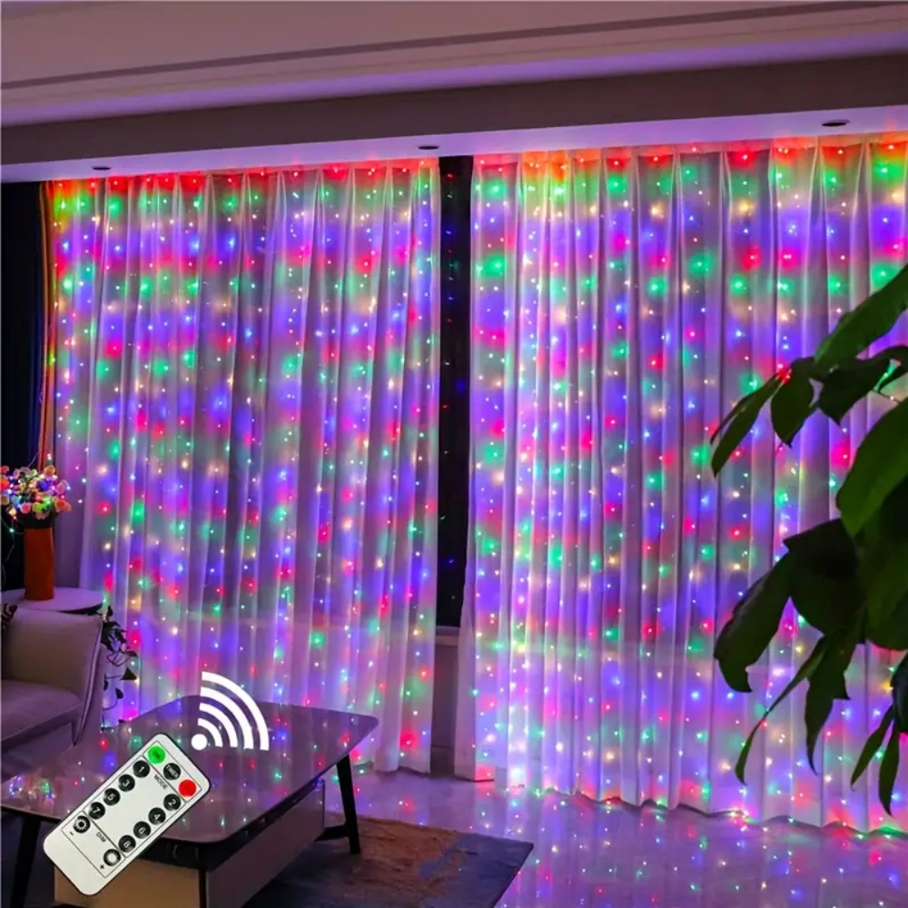 Lampu Tirai LED Garland USB de - Fairy Light Curtain ulasan dan harga