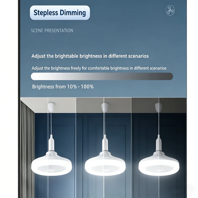 Lampu Kipas Angin Plafon 2 in  - Decor Lighting Ceiling Fans ulasan dan harga