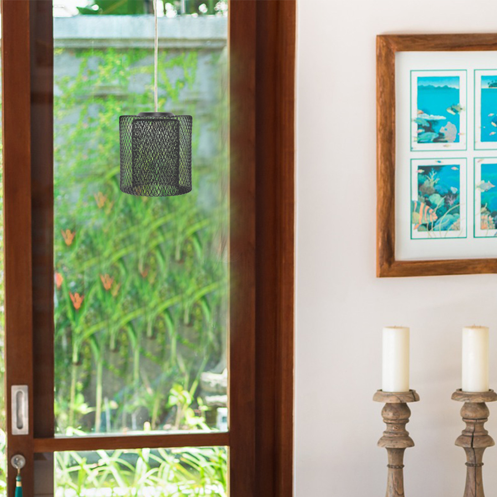 Kap Lampu Hias Besi Logam, Pen - Geometric Lamp Shade ulasan dan harga