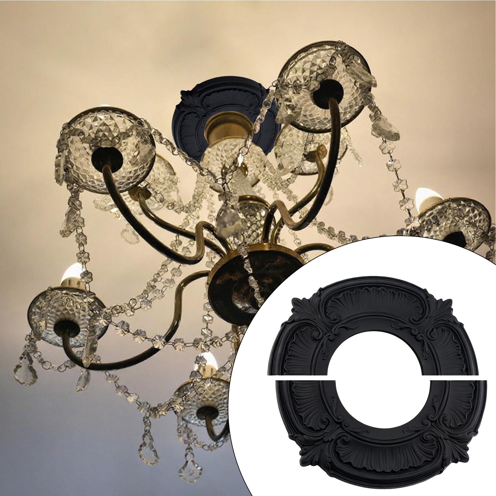 Panel Kipas Angin Plafon Hitam - Decor Lighting Ceiling Fans ulasan dan harga