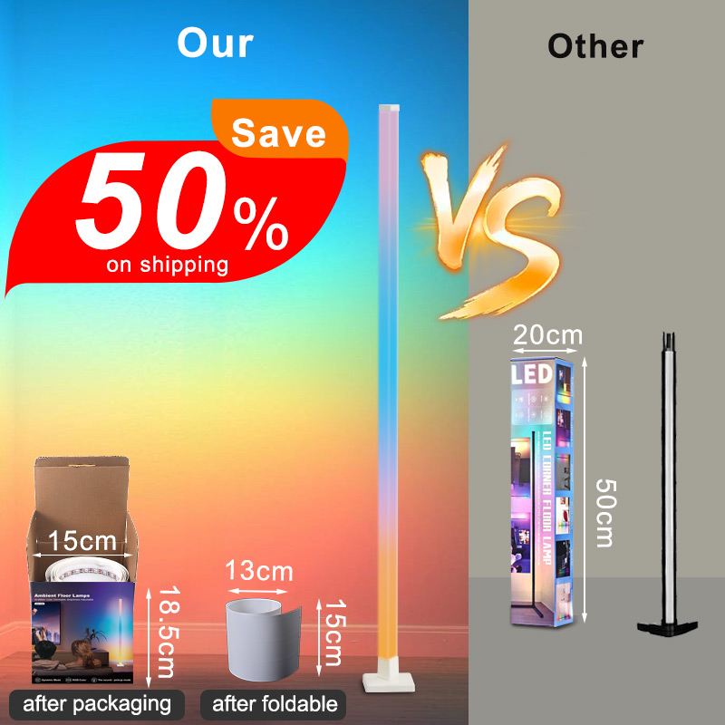 Lampu Lantai LED Pintar RGB ya - Decor Lighting Floor Lamps ulasan dan harga