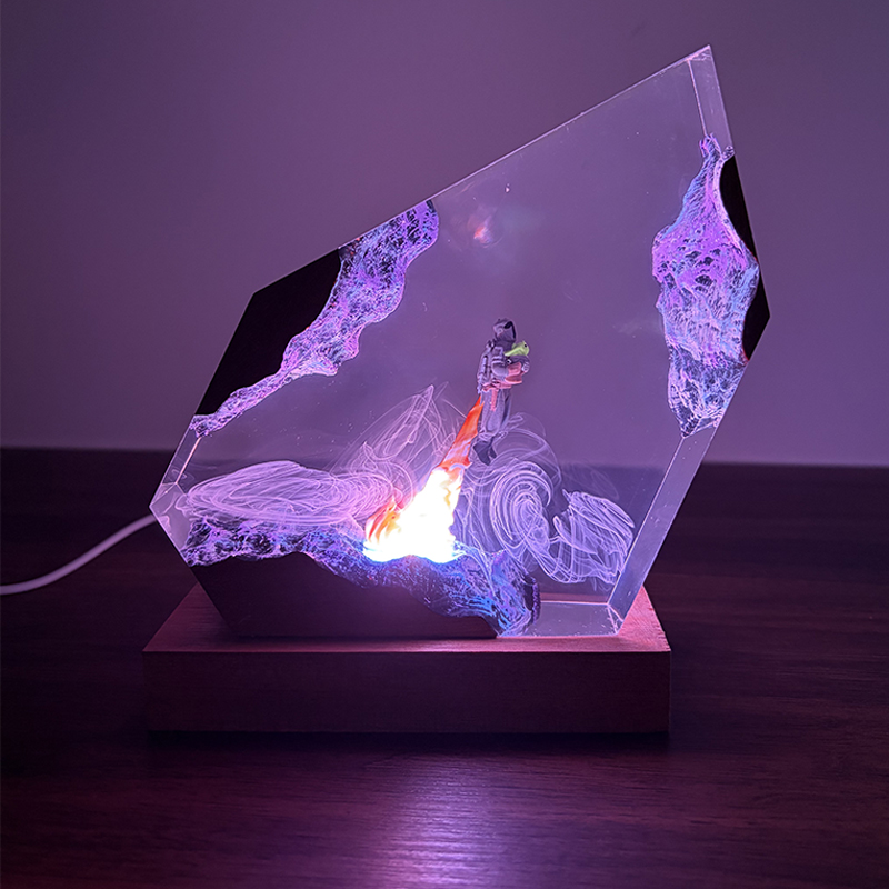 Lampu Meja Resin Figur Anime S - Lighting Decoration For Wedding ulasan dan harga