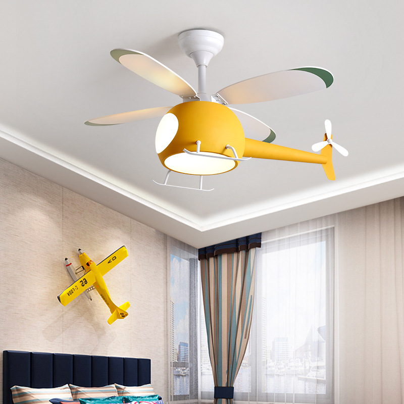 Lampu Kipas Pesawat Kartun Kre - Decor Lighting Ceiling Fans ulasan dan harga
