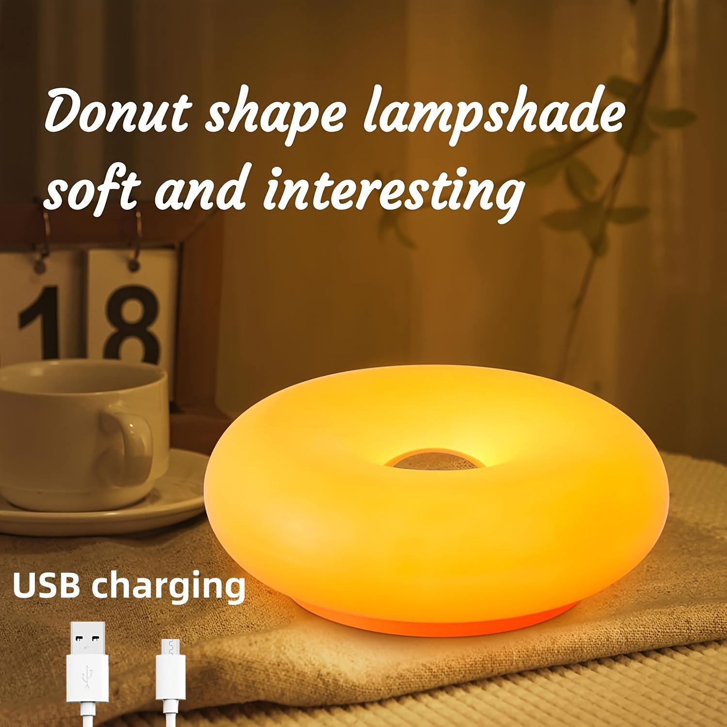 Lampu Donat Retro-Modern Berpa - Decor Lighting Table Lamps ulasan dan harga
