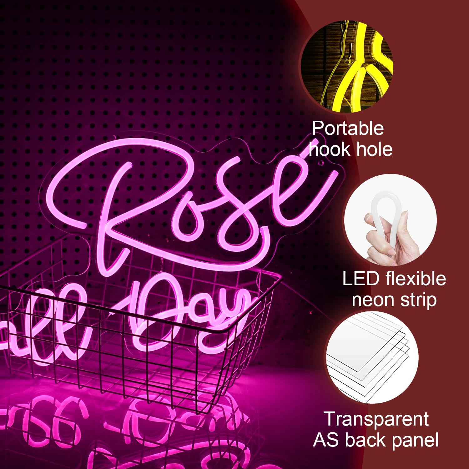 Lampu Neon LED Dapat Diredupka - Lighting Decoration For Wedding ulasan dan harga