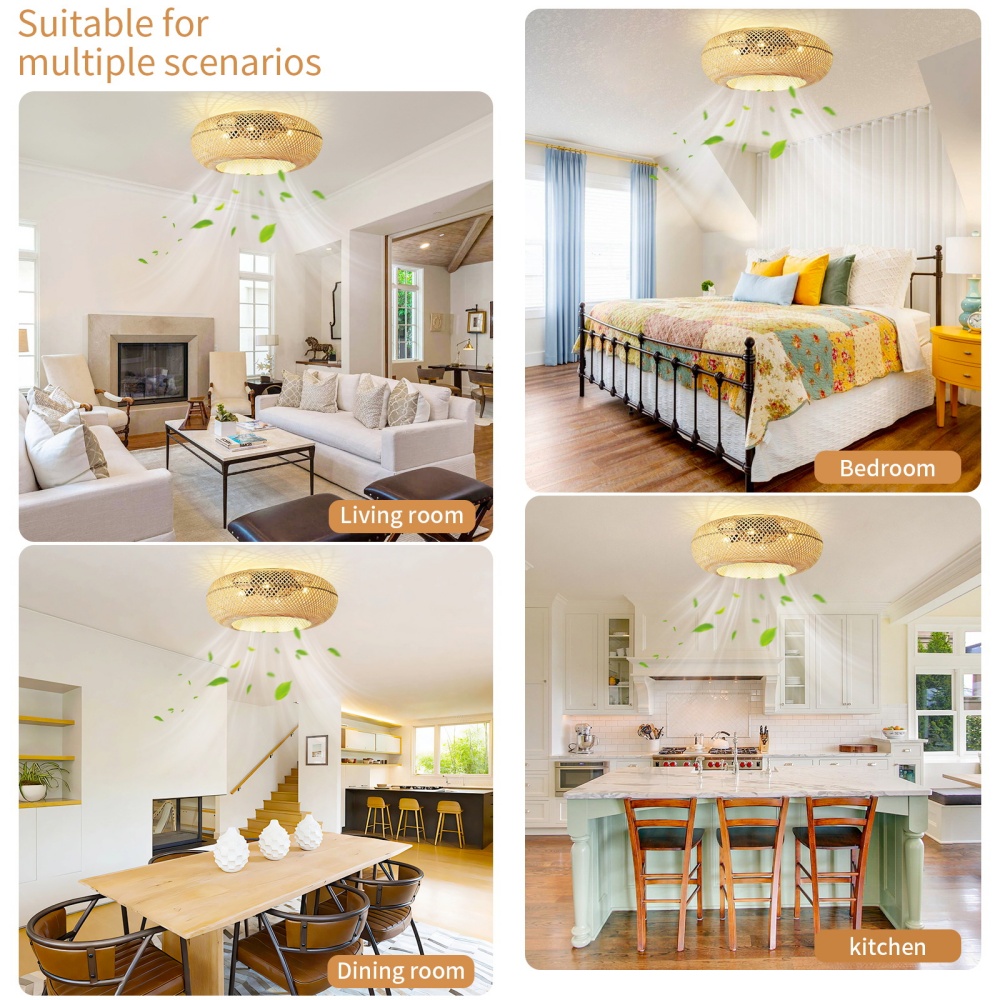 Lampu Kipas Langit-langit Remo - Decor Lighting Ceiling Fans ulasan dan harga