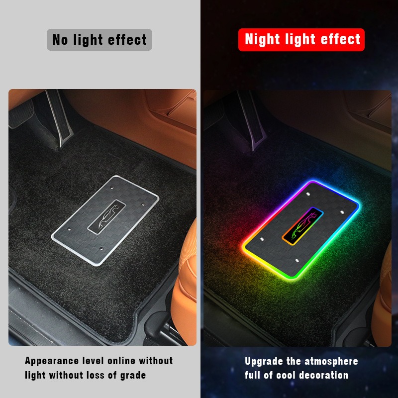 Lampu Ambient Karpet Mobil LED - Decor Lighting Floor Lamps ulasan dan harga