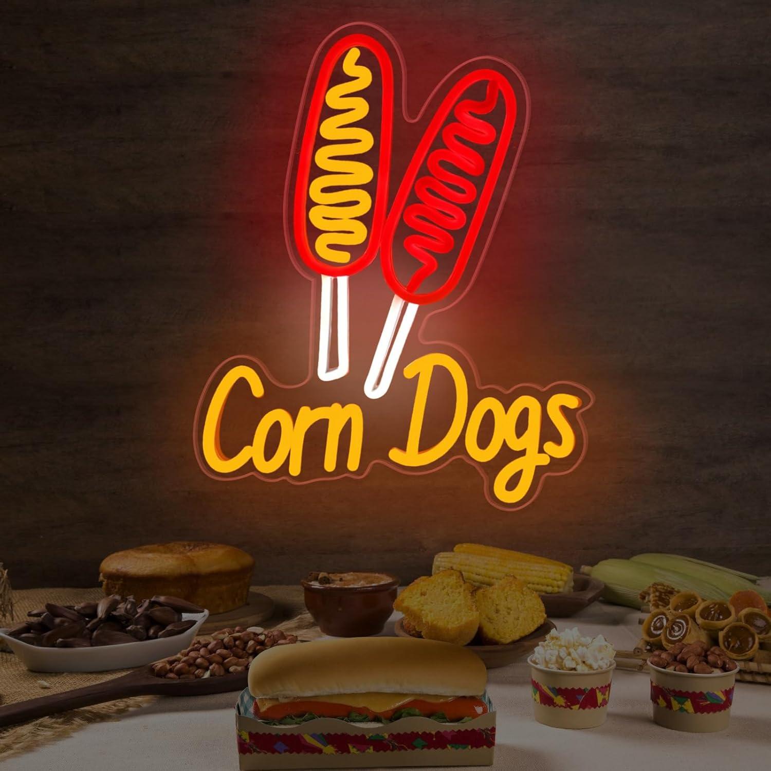 Lampu Neon LED Corn Dog USB ya - Lighting Decoration For Wedding ulasan dan harga