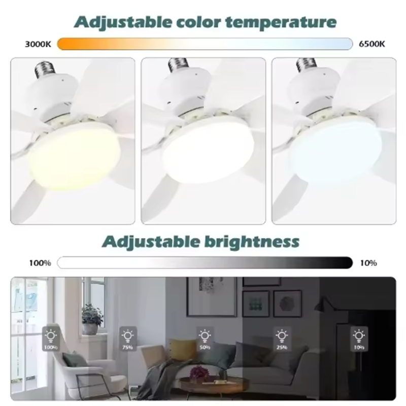 Lampu Kipas Langit-langit LED  - Decor Lighting Ceiling Fans ulasan dan harga