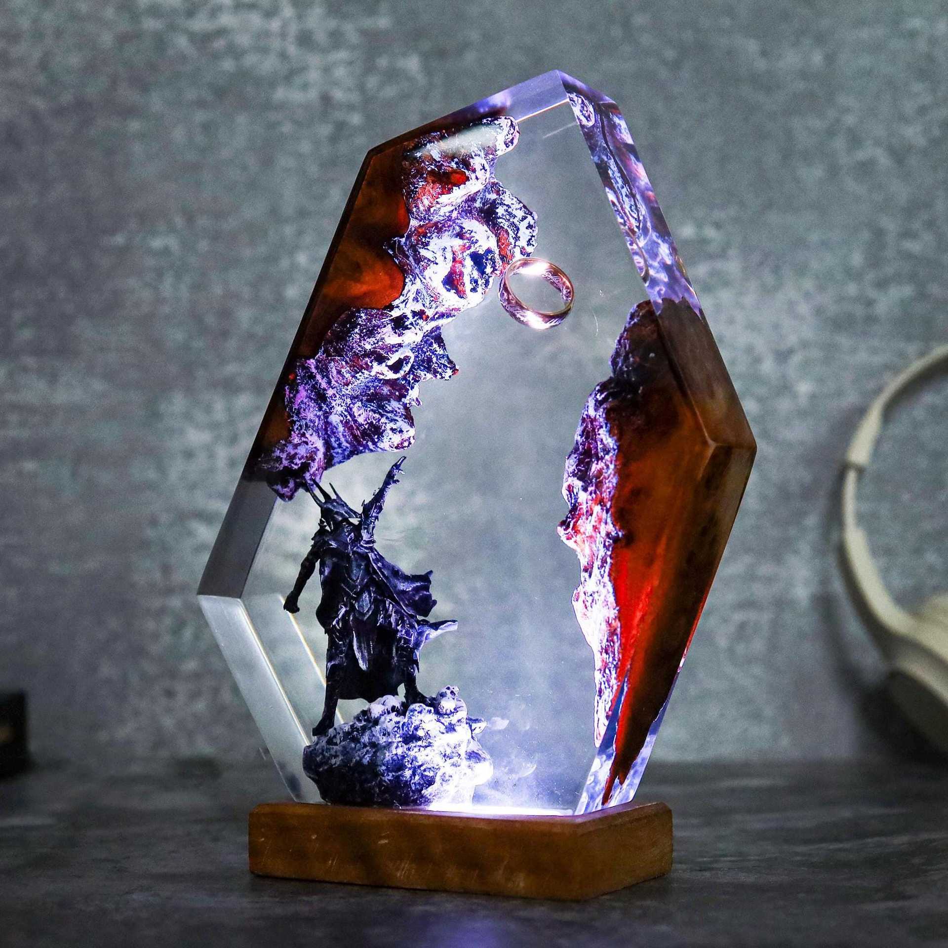 Lampu Resin Figur Adegan Film  - Lighting Decoration For Wedding ulasan dan harga